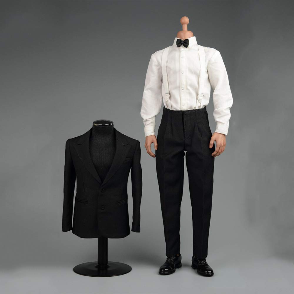 Amazon.co.jp: 1/6 フィギュア ビジネススーツ スケール 男性 衣装