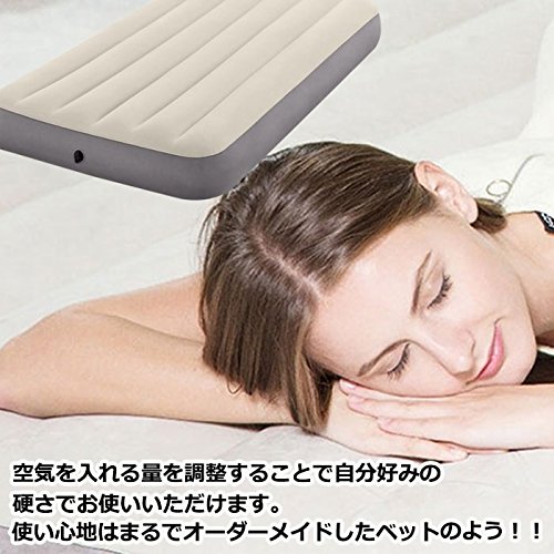 Amazon.co.jp: INTEX インテックス デラックスシングルハイエアー