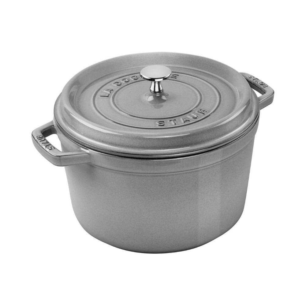 Amazon.co.jp: Staub ストウブ 「グランドココット グレー 24? 4.65L