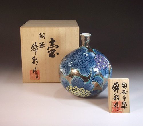 Amazon.co.jp: 有田焼・伊万里焼の高級陶器花瓶・飾り壺｜贈答品