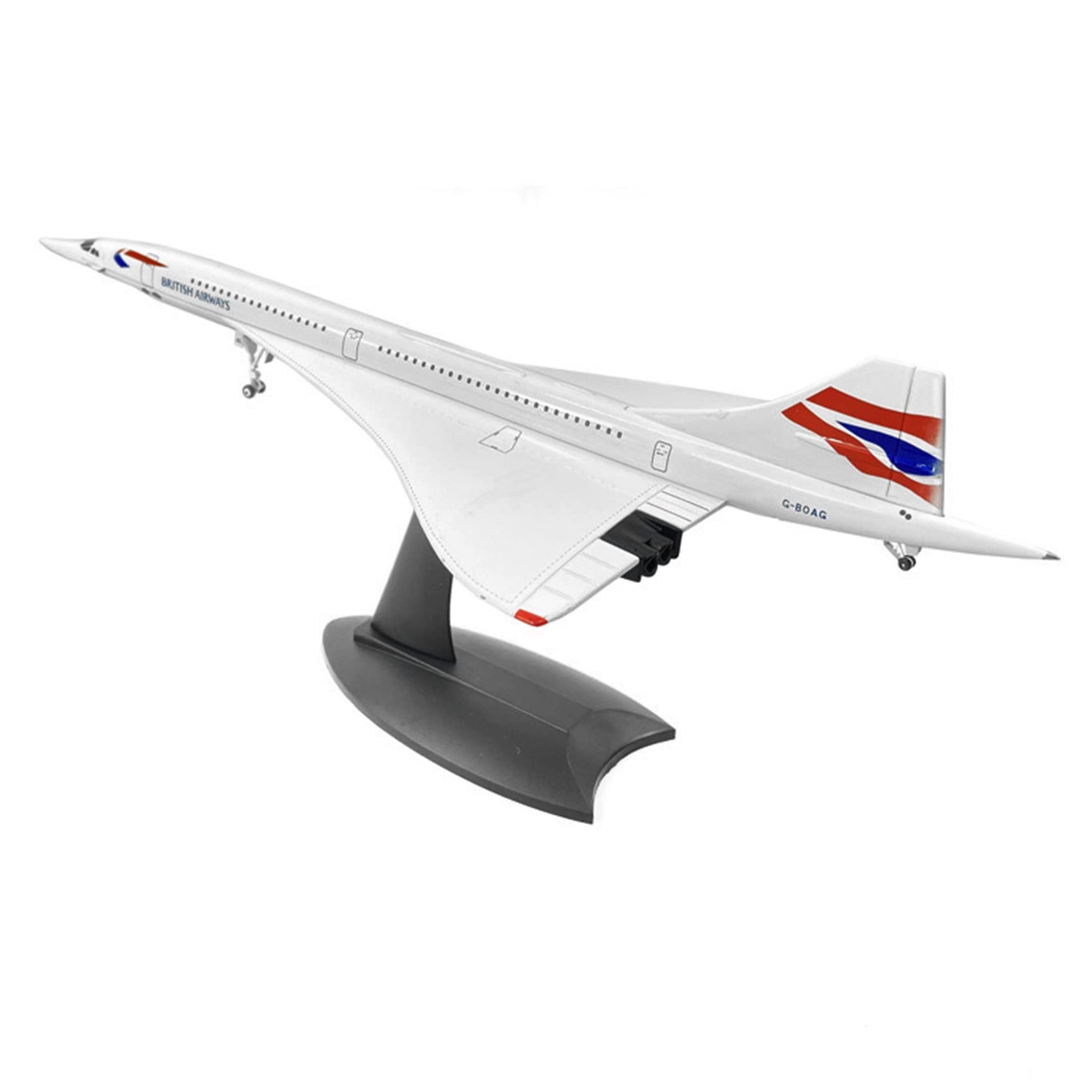 Amazon.co.jp: 1/200コンコルド超音速旅客機 エアブリティッシュ