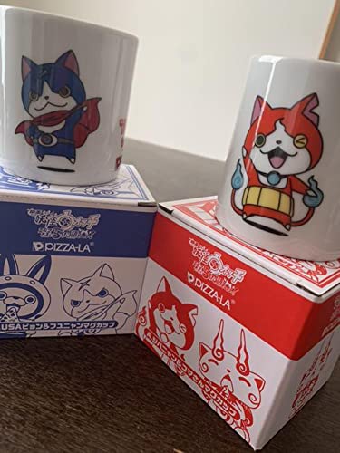 pizza妖怪ウォッチコラボマグカップジバニャン＆コマさんフユニャン