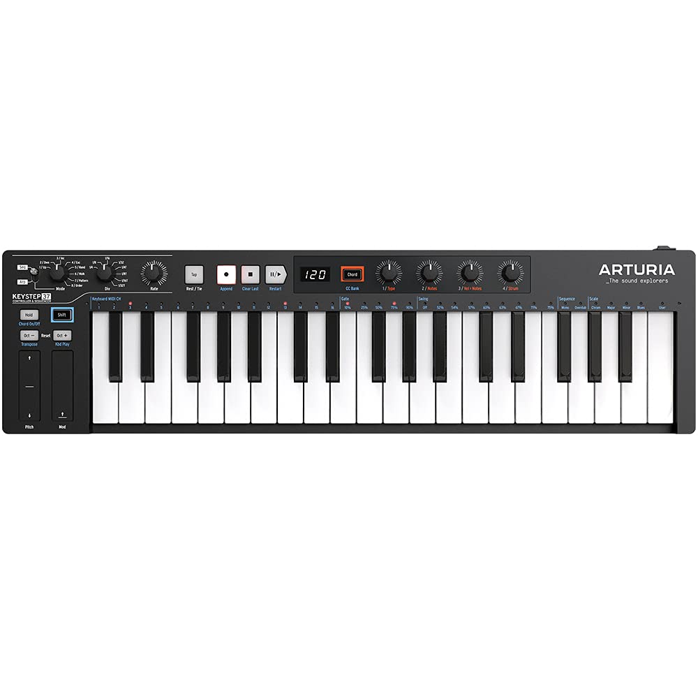 Amazon | ARTURIA MIDIキーボード コントローラー KeyStep 37 Black