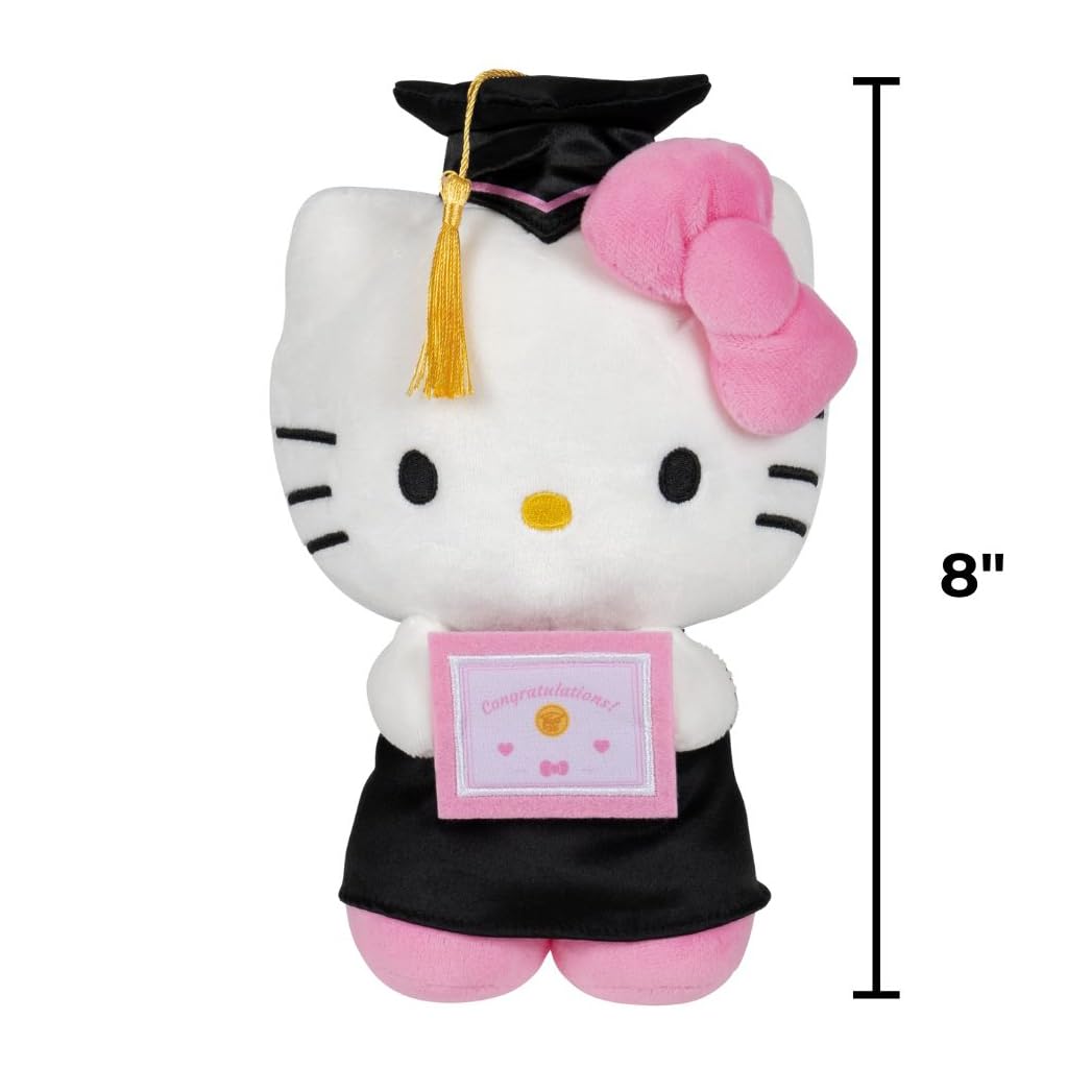 Amazon.com: Jazwares Hello Kitty and Friends, 8-Inch Graduation