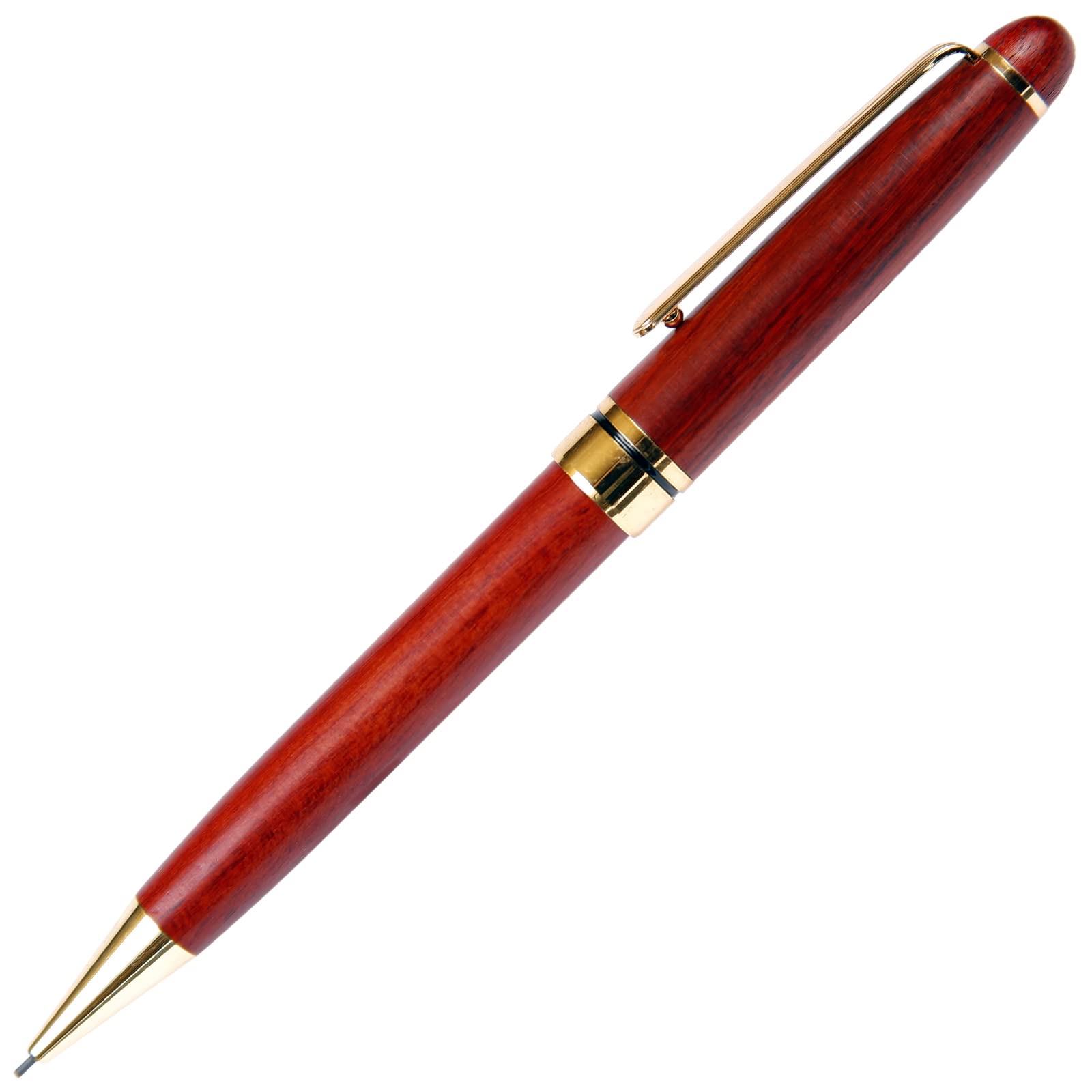 Amazon.co.jp: Budget Friendly 木製シャープペンシル 0.7mm - ローズ