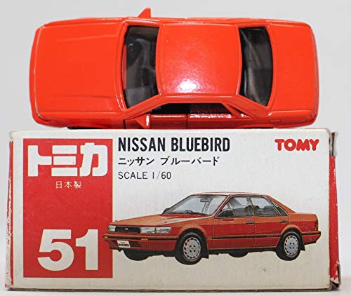 Amazon | トミカ 日本製 51 日産 ブルーバード 1/60 | ミニカー・ダイ