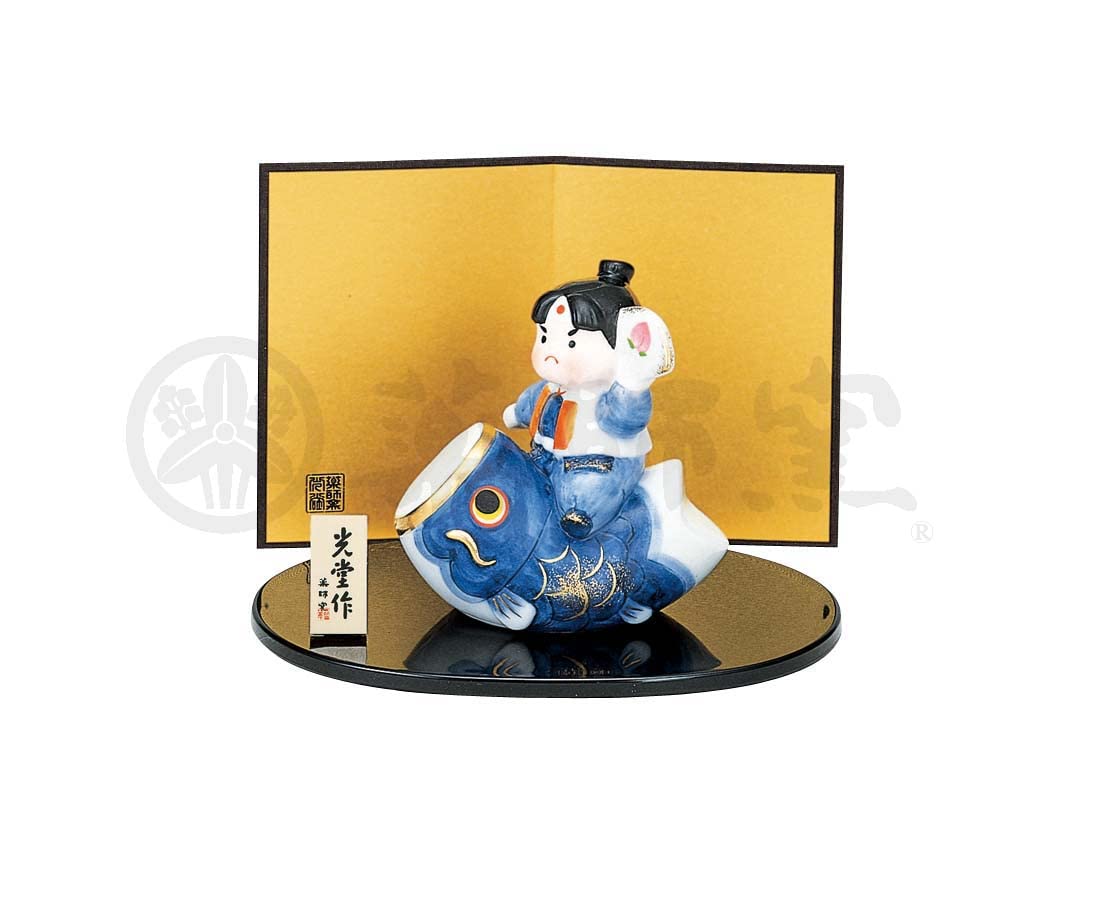 Amazon.co.jp: [薬師窯] 五月人形 日本製 端午の節句 ミニ コンパクト