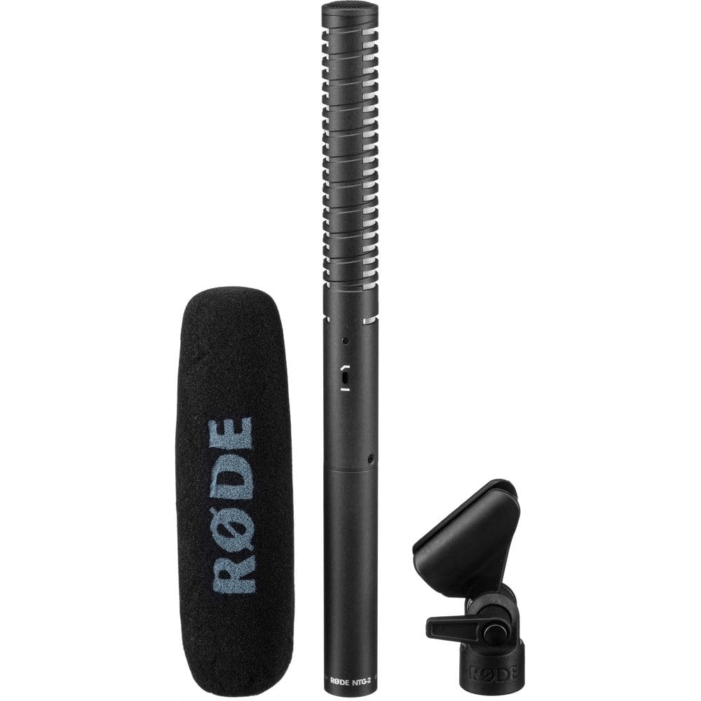 Amazon.com: Rode NTG2 Condenser Shotgun Microphone Bundled with