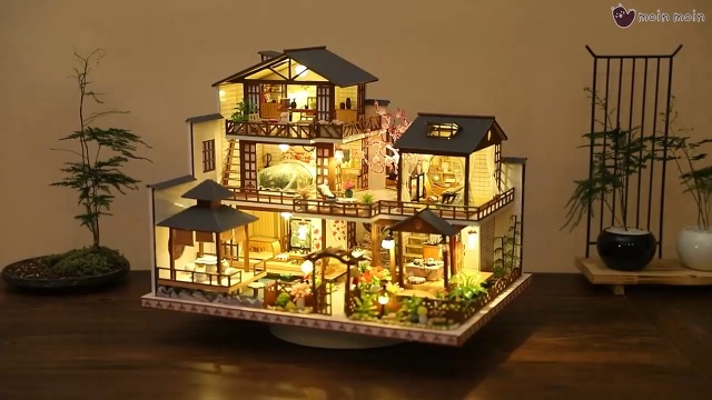 Amazon.co.jp: moin moin 1/24 ドールハウス ミニチュア 手作りキット
