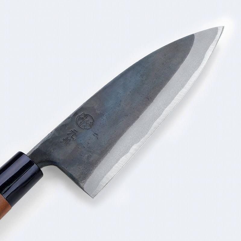 Amazon｜包丁 出刃 元兼「極上」鍛造黒打両刃出刃包丁150mm｜出刃包丁