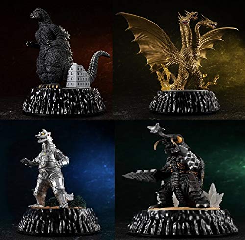 Amazon.co.jp: ゴジラ HG D+ ゴジラ05 全4種セット バンダイ : おもちゃ