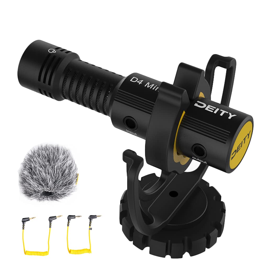 Amazon.com: Deity V-Mic D4 Mini Microphone On-Camera Interview Mic