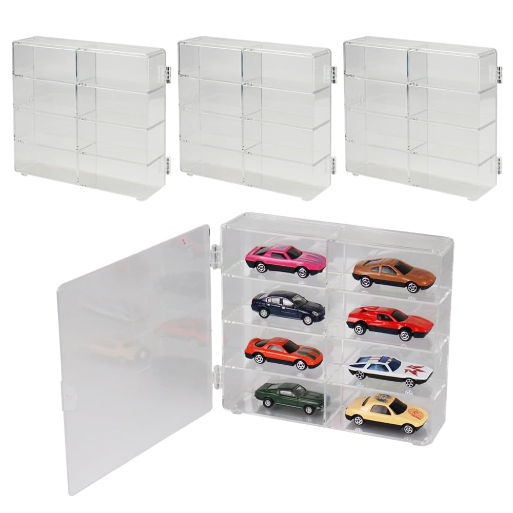 Amazon.co.jp: トミカ 「収納ボックス」 ミニカー【超】透明ケース 8台