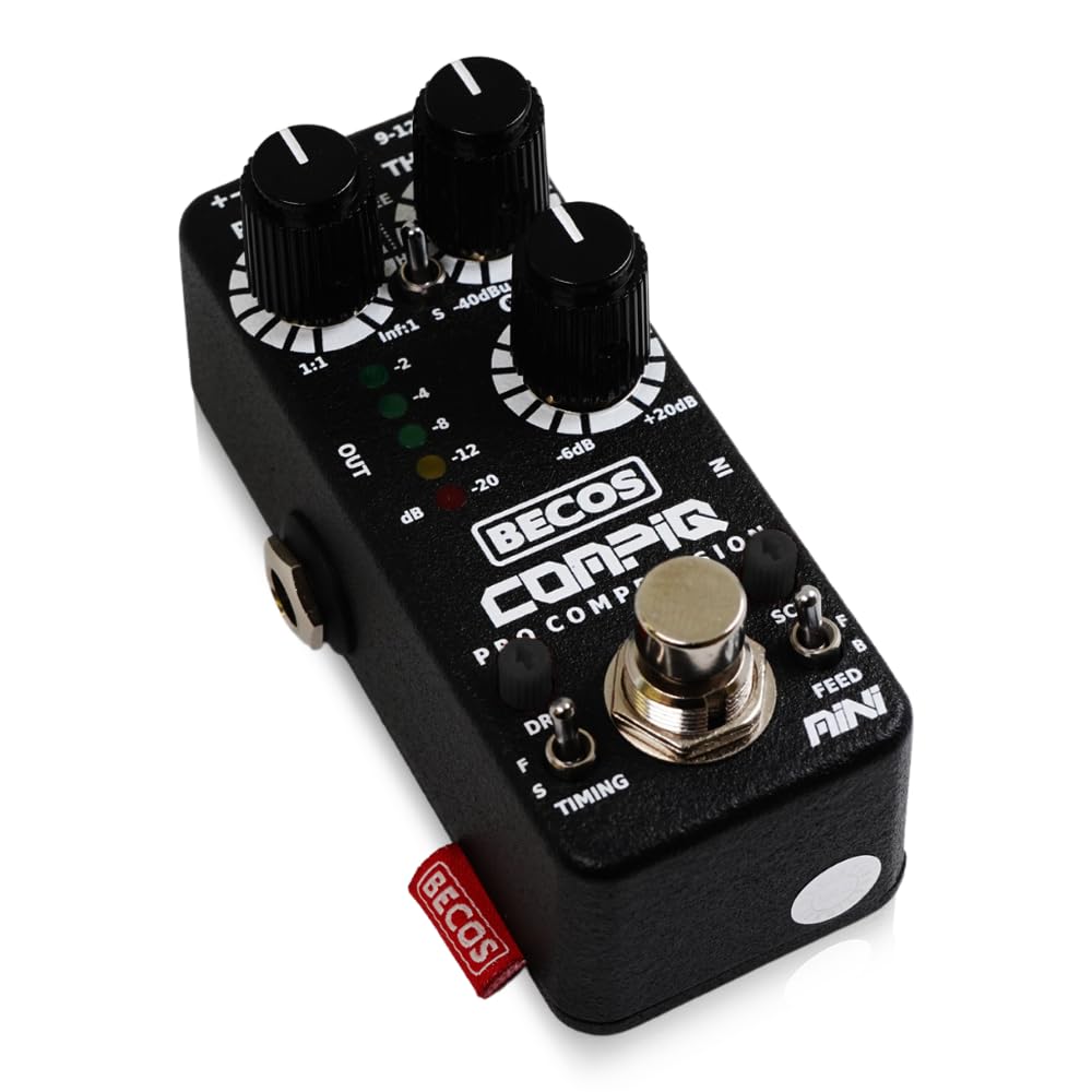 Amazon | BECOS CompIQ MINI Pro V2.0 コンプレッサー ギター