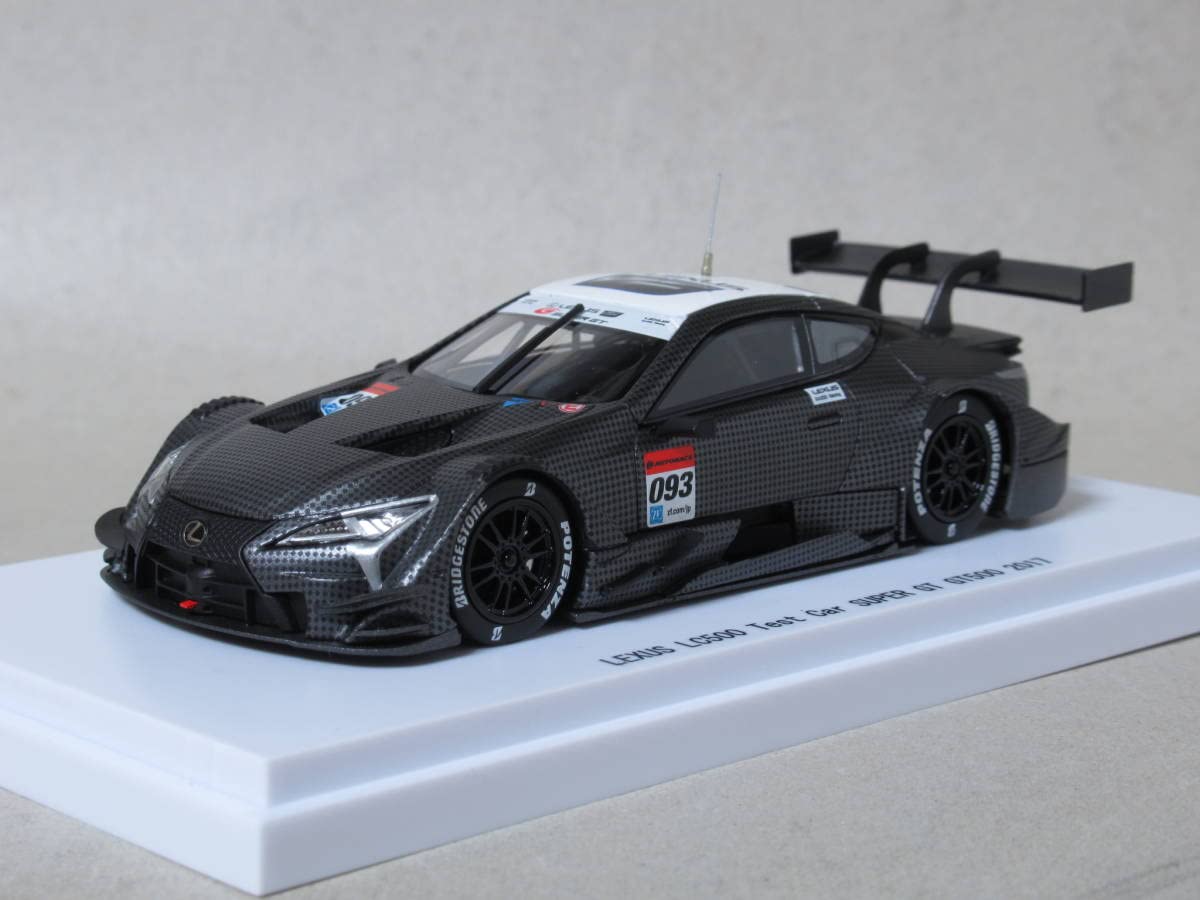 Amazon | 1/43 レクサス LC500 テストカー #093 スーパーGT GT500 2017