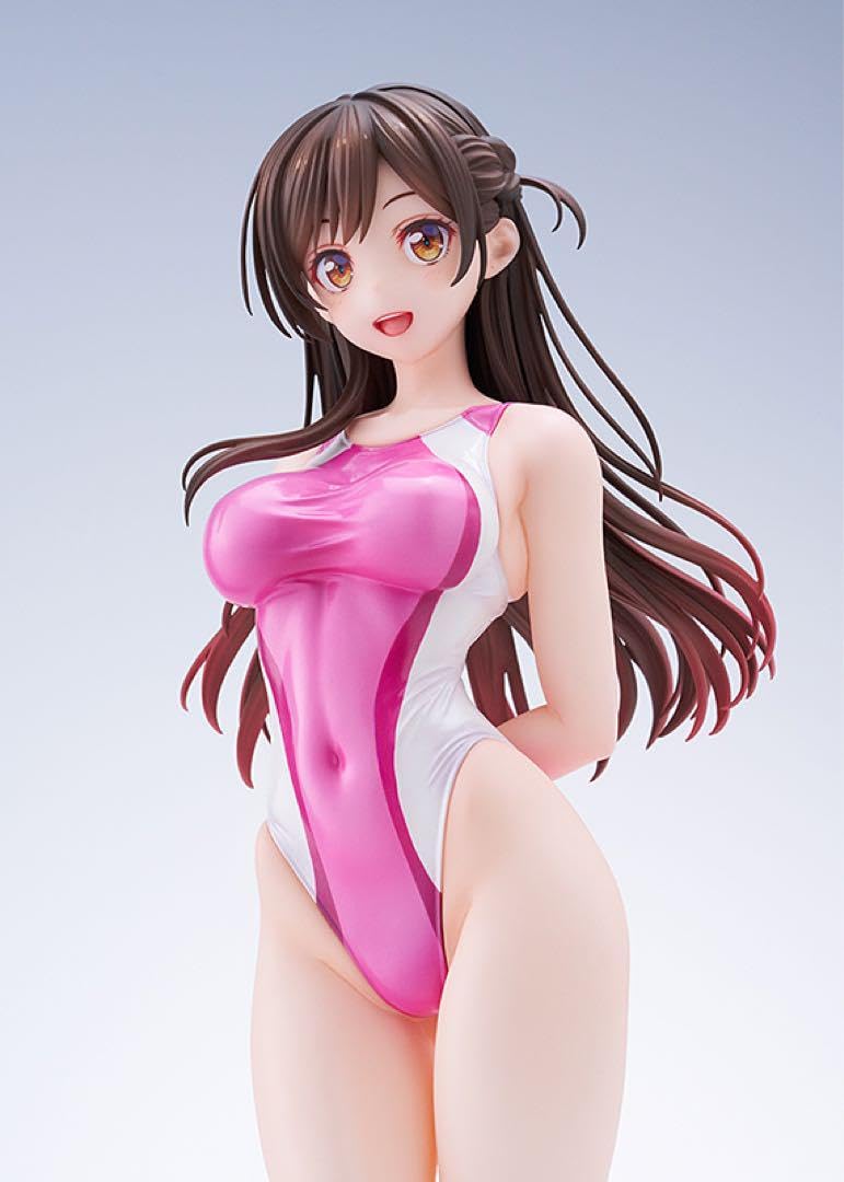Amazon.co.jp: 水原千鶴 競泳水着Ver. 1/7 フィギュア ホビー JP