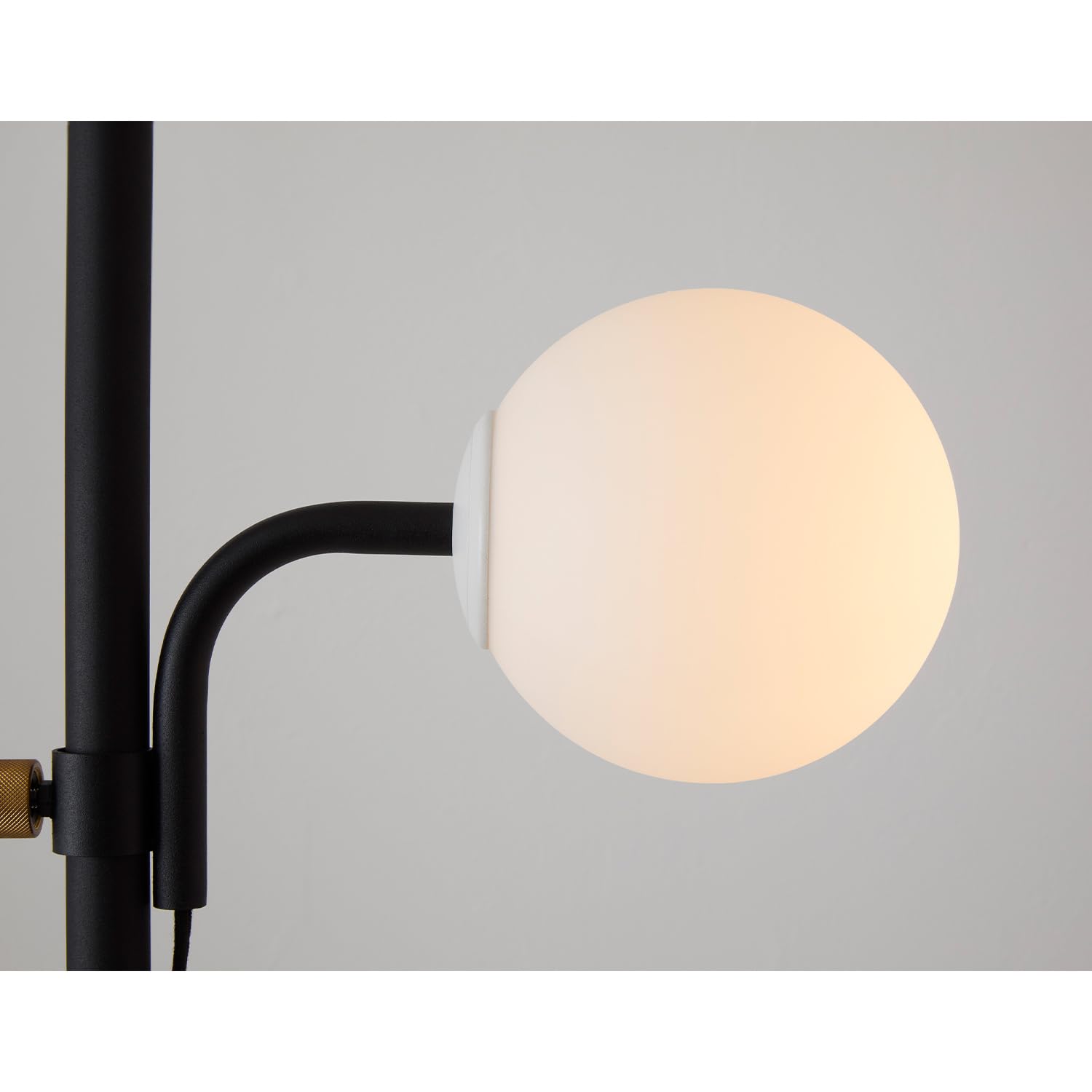 Amazon.co.jp: DRAW A LINE 024 Ball Lamp ブラック 縦取付・横取付 D