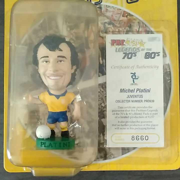 プラティニ Michel Platini プロスターズフィギュア7体 プラティニ