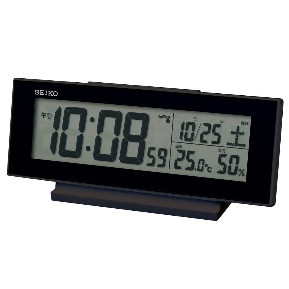 Amazon.co.jp: セイコークロック(Seiko Clock) 目覚まし時計 常時点灯