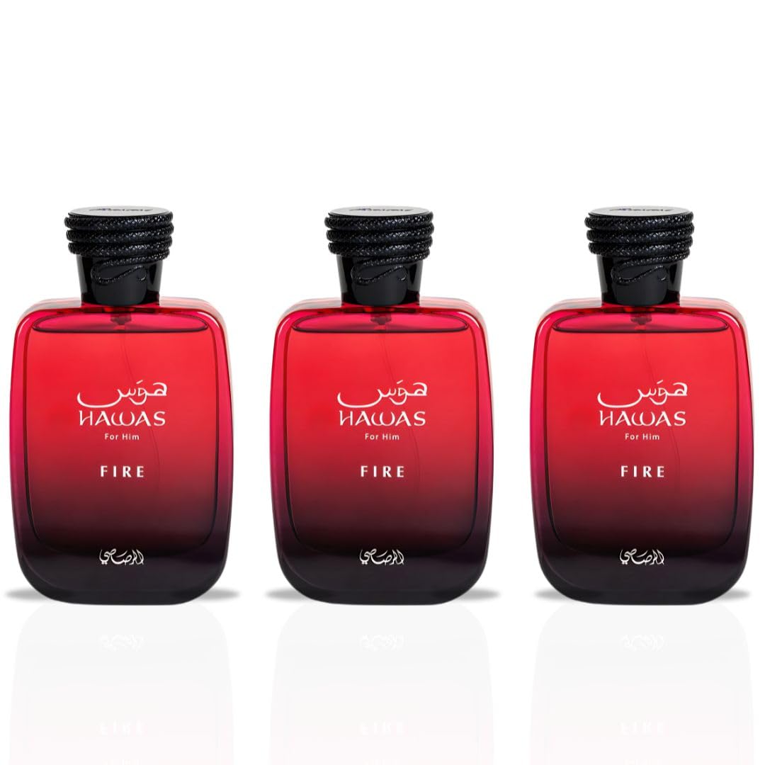 Amazon.com : RASASI Hawas Fire For Him Eau De Parfum Spray 100ML