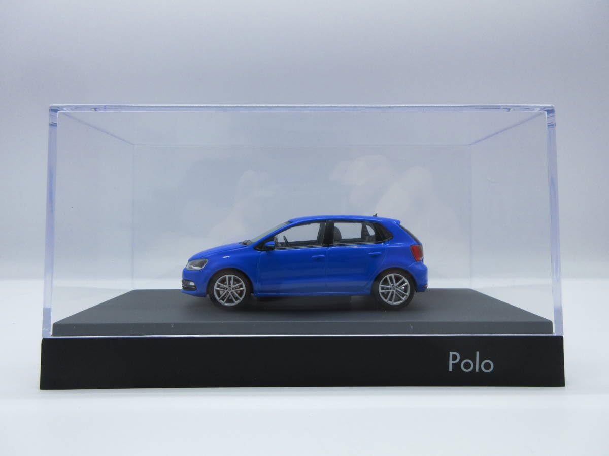 Amazon | 1/43 ミニカー ポロ Polo ディーラー特注 ミニカー ブルー