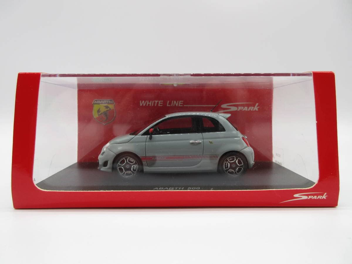 Amazon | 1/43 スパーク アバルト500 Abarth500 ミニカー ソリッド