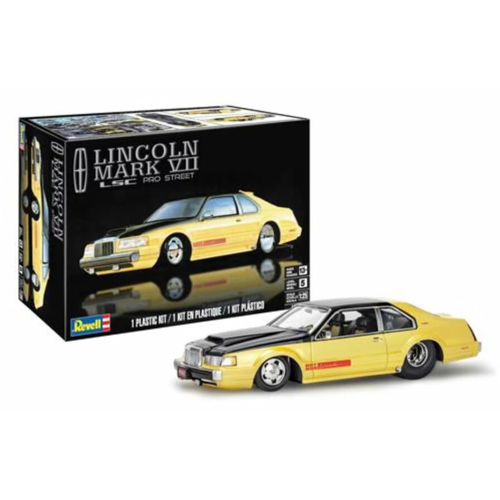 Amazon.com: Revell Level 5 Model Kit Lincoln Mark VII LSC Pro