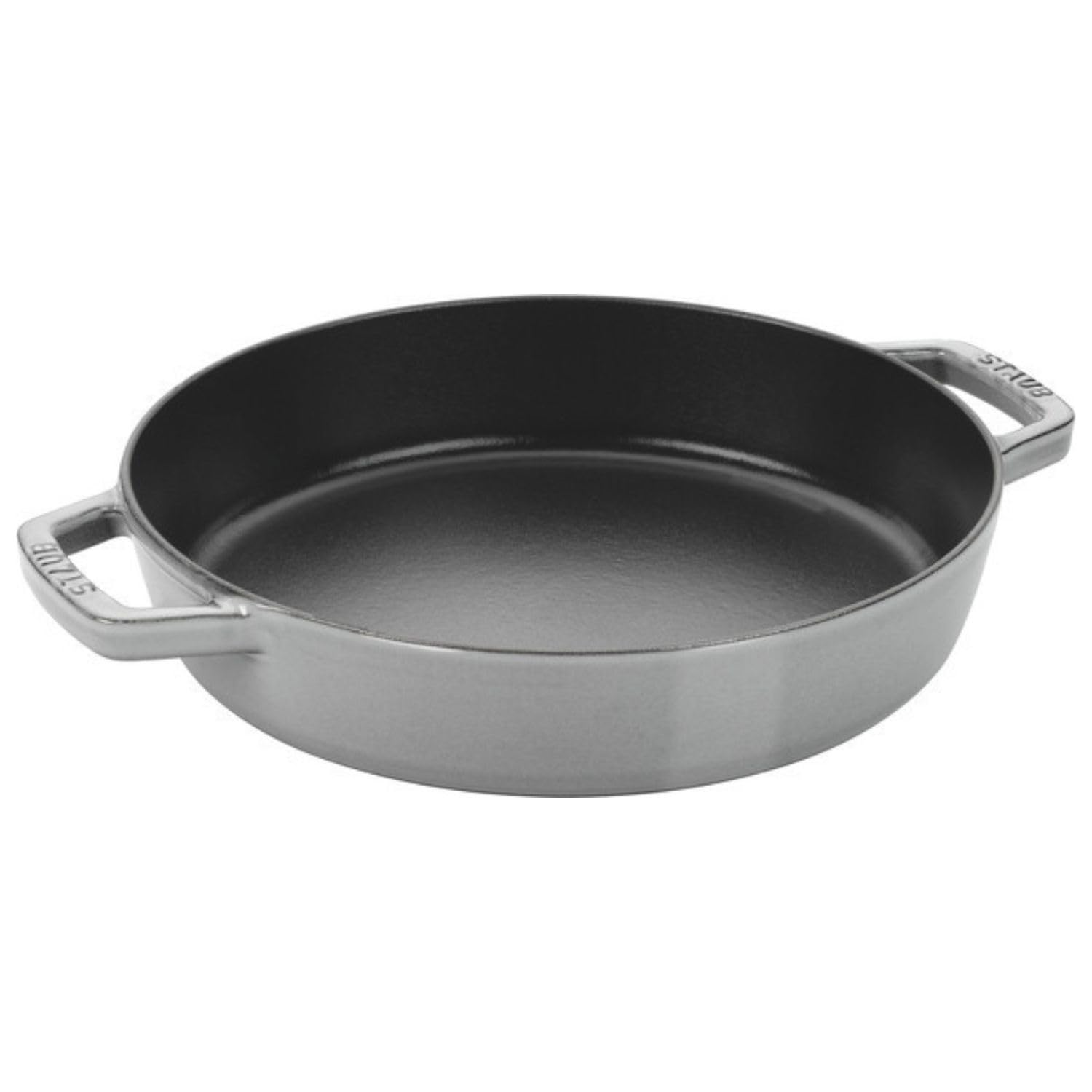 未使用品 ストウブ ニダベイユ 両手フライパン 28cm シリコンハンドル