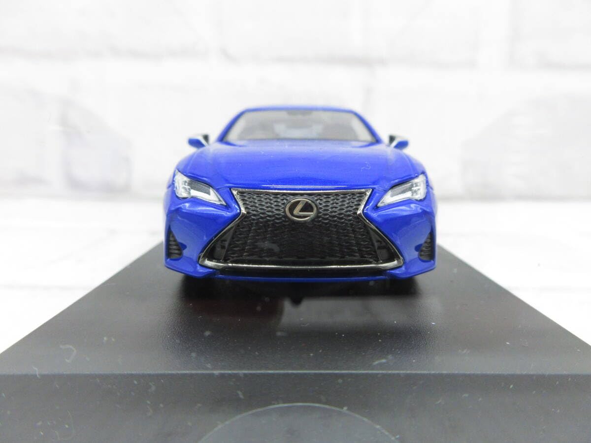 Amazon | ミニカー 1/43 レクサス RC350 Fスポーツ 後期 ヒートブルー