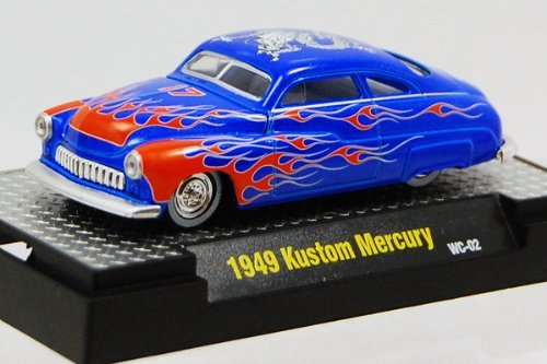 Amazon.com: M2 Machines 1:64 Wild-Cards PremiumEdition 1949 Kustom