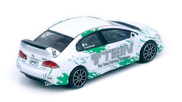 Amazon | Inno Models 1/64 ホンダ シビック TYPE-R FD2 TEIN 塗装