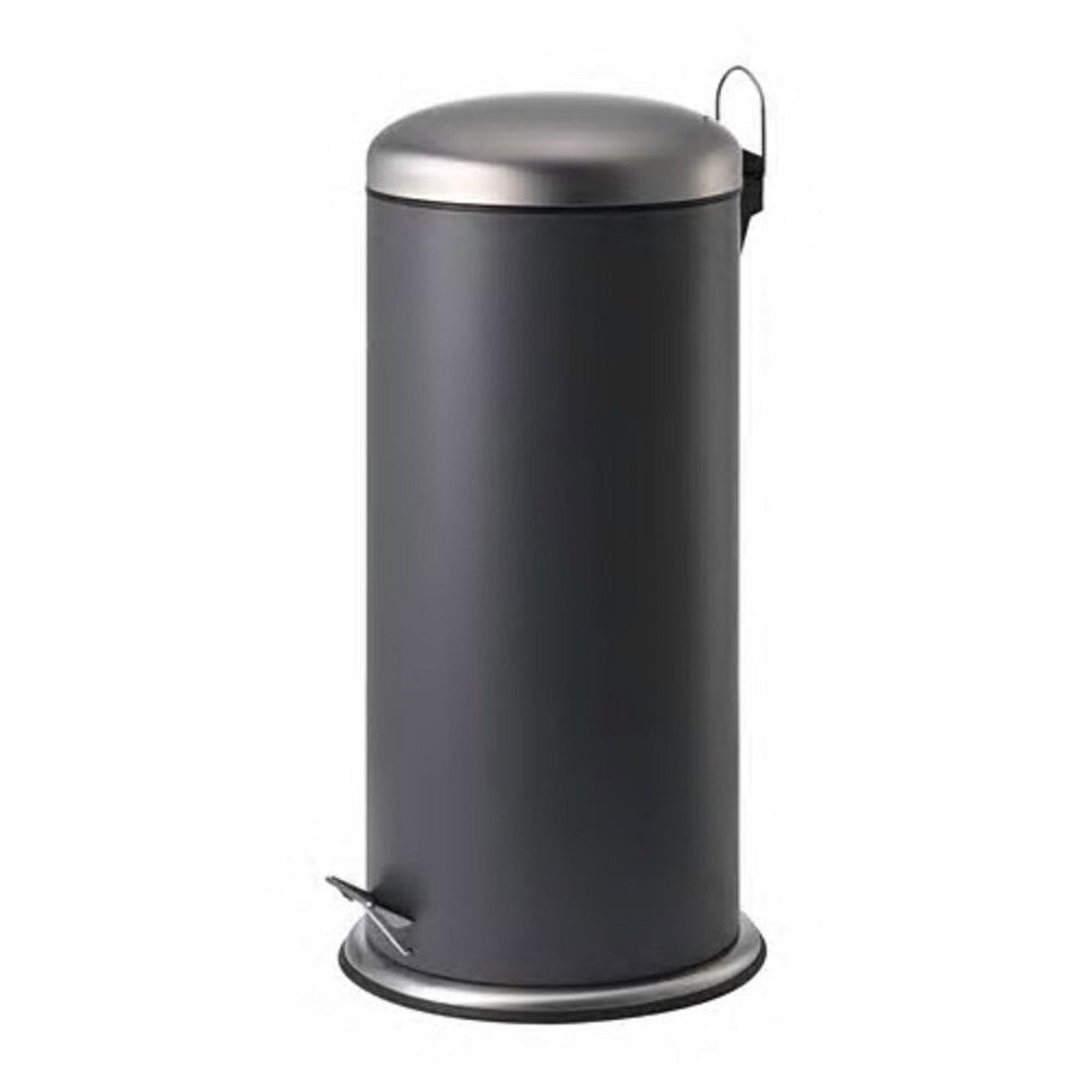 Amazon｜IKEA/イケア MJOSA：ペダル式ゴミ箱30L ダークグレー