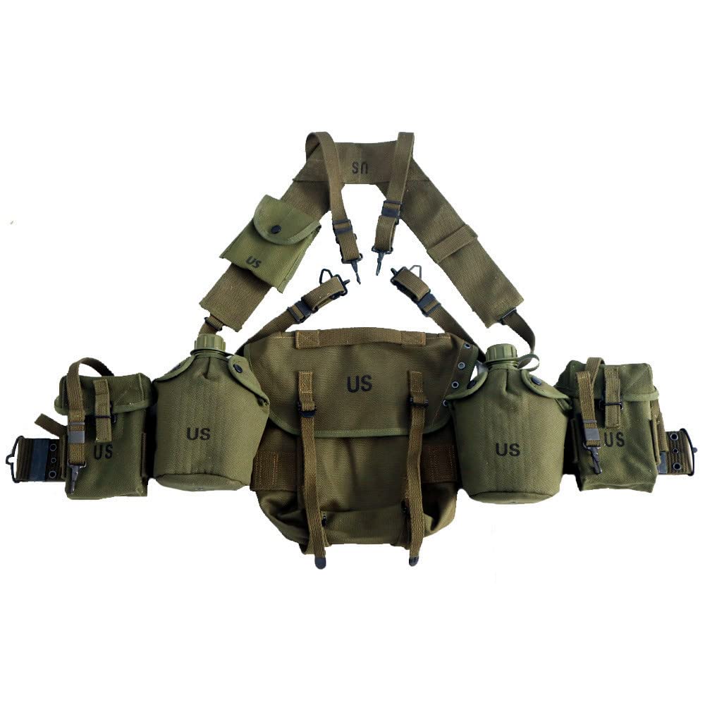 Amazon.co.jp: M1956 M1961 装備 ベトナム戦争 装備 レプリカ WW2 米軍