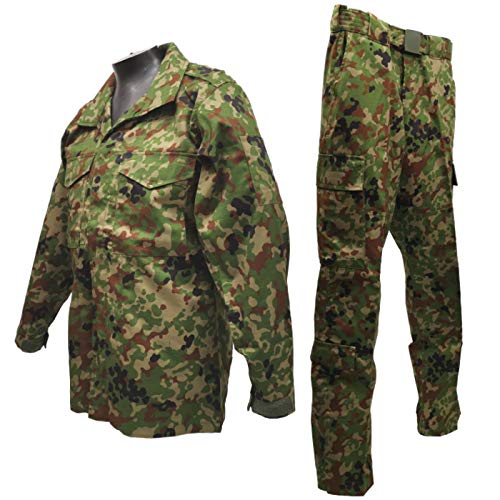 Amazon | PX 陸上自衛隊迷彩戦闘服3型 TC リップストップ 上下ベルト