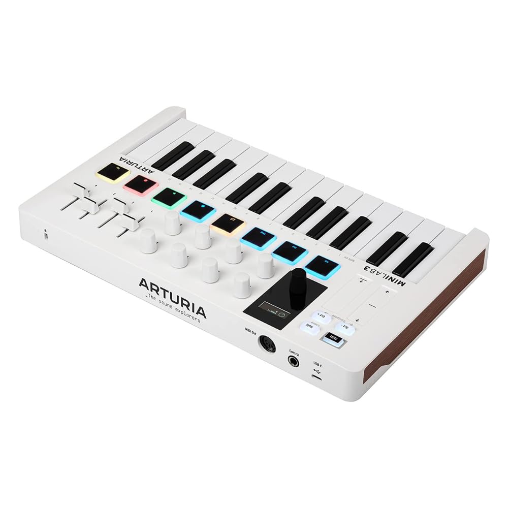 Amazon | Arturia MiniLab 3 MIDIキーボードコントローラー Lavalier