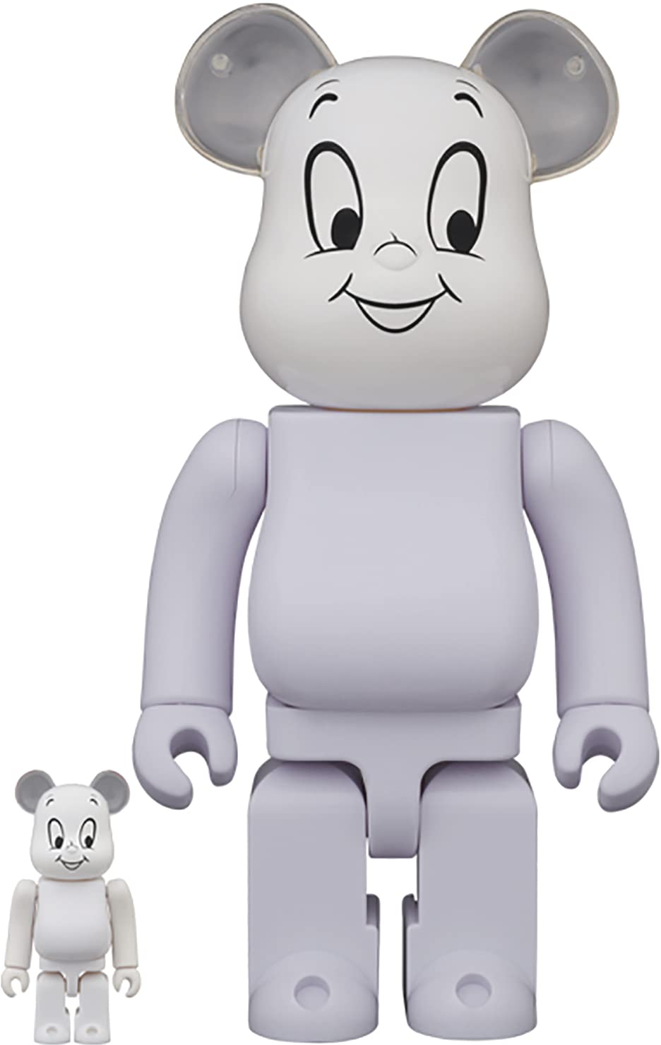 Amazon.co.jp: BE@RBRICK ベアブリック CASPER 100％ & 400％ 全高約