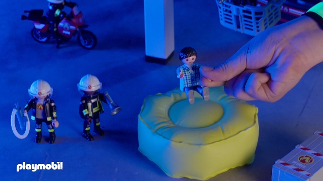 Amazon.com: Playmobil Fire Station : Toys & Games