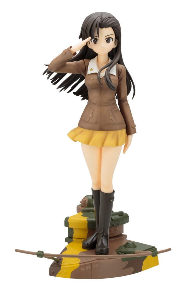 Amazon.co.jp: ガールズ&パンツァー 劇場版 西絹代 1/7スケール PVC製