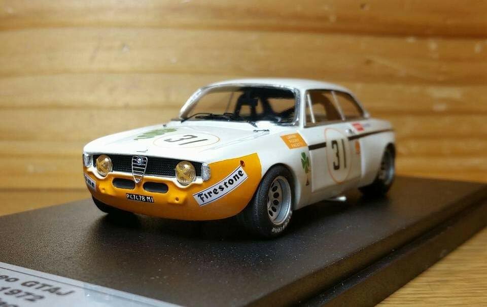 Amazon | Alfa Romeo GTA 1300 Junior Corsa スカラモデル 1/43 限定