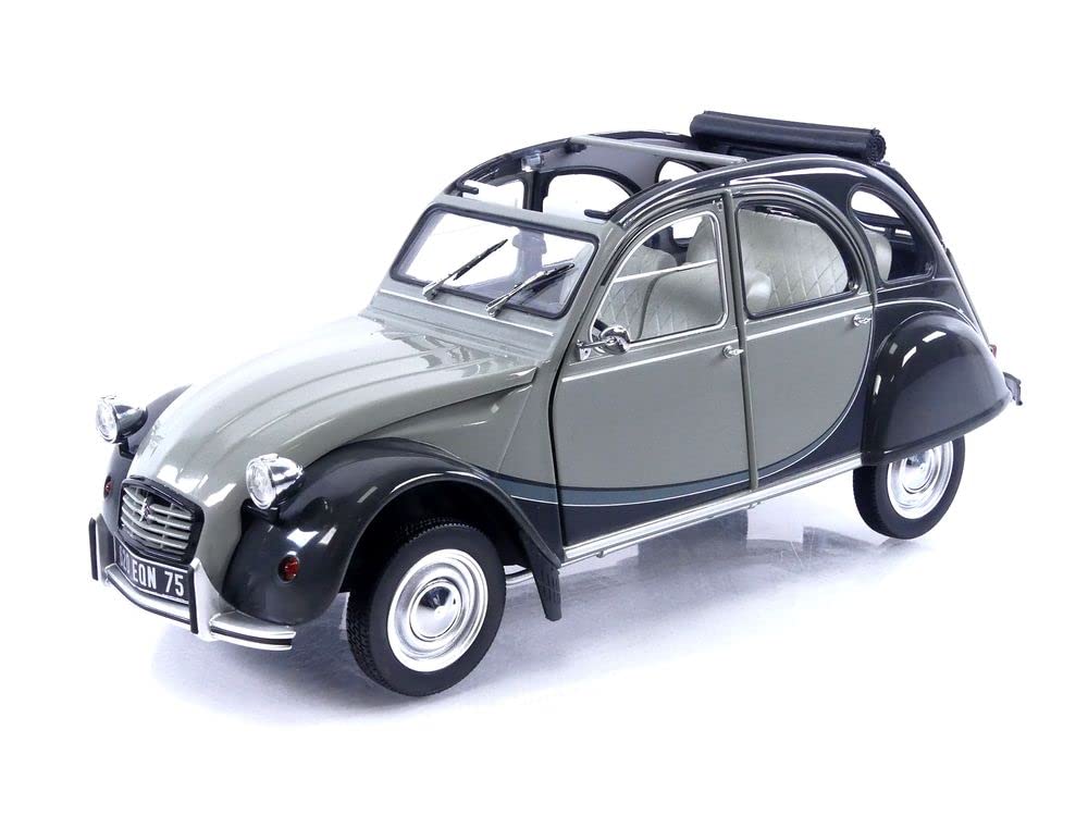 Amazon | NOREV B シトロエン 2CV チャールストン 83 グレー 1/18
