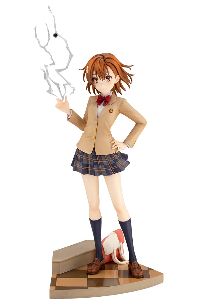 Amazon.co.jp: とある科学の超電磁砲T 御坂美琴 15周年記念Ver. 1/7