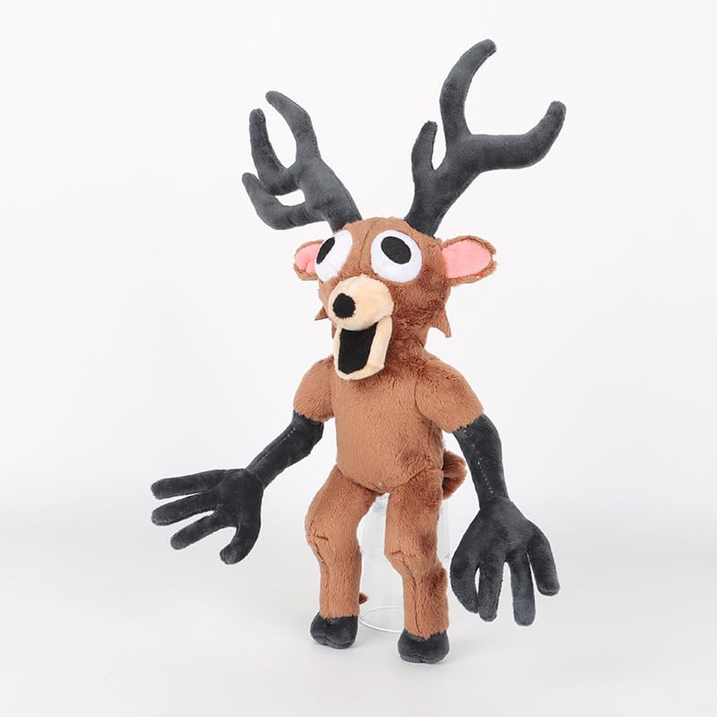 Amazon.co.jp: シカ 鹿 ぬいぐるみ 38cm 森の99夜風 人形 ドール 非