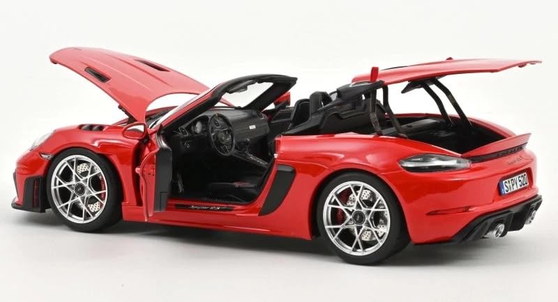 Amazon | ノレブ 1/18 ポルシェ 718 スパイダーRS 2023 ガーズレッド