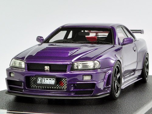 Amazon | HPI 1/43 Nismo R34 GT-R Z-tune Midnight Purple III 完成品
