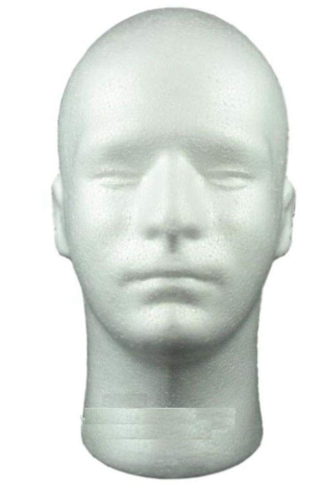 Amazon | 富士interior マネキン ヘッド 男性 頭部 軽量 ディスプレイ