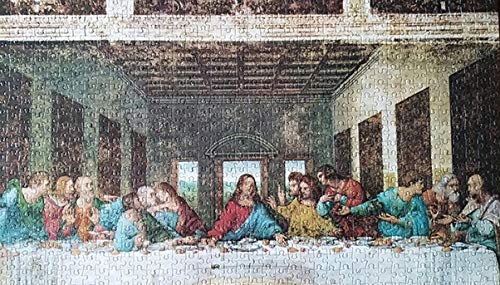 Amazon.co.jp: Chamberart 1000ピース パズル 最後の晩餐／1000 pieces