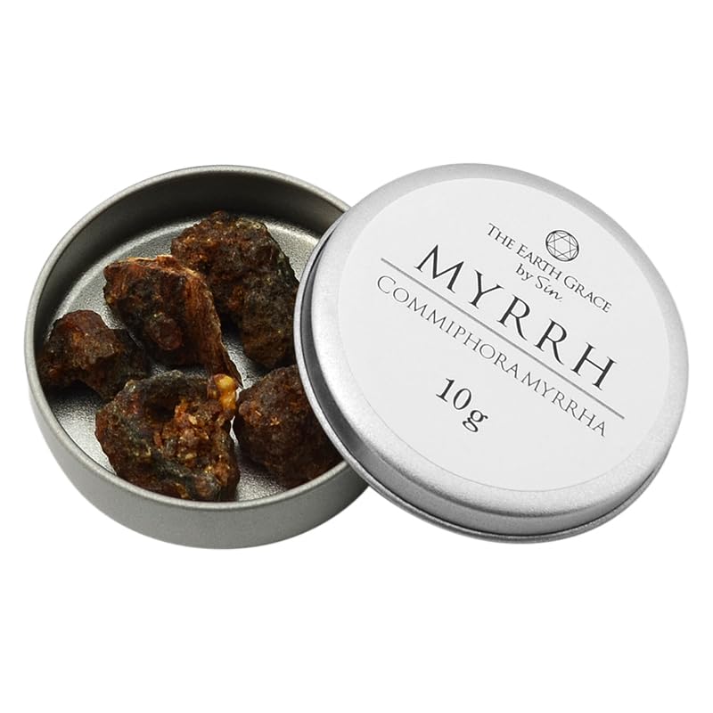 Amazon.co.jp: ミルラ 没薬 10g 缶入り 天然樹脂香 : ホーム＆キッチン