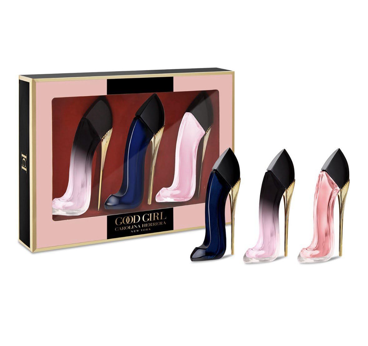 Amazon.com : Carolina Herrera Good Girl Gift Set (3 X 0.24 Oz