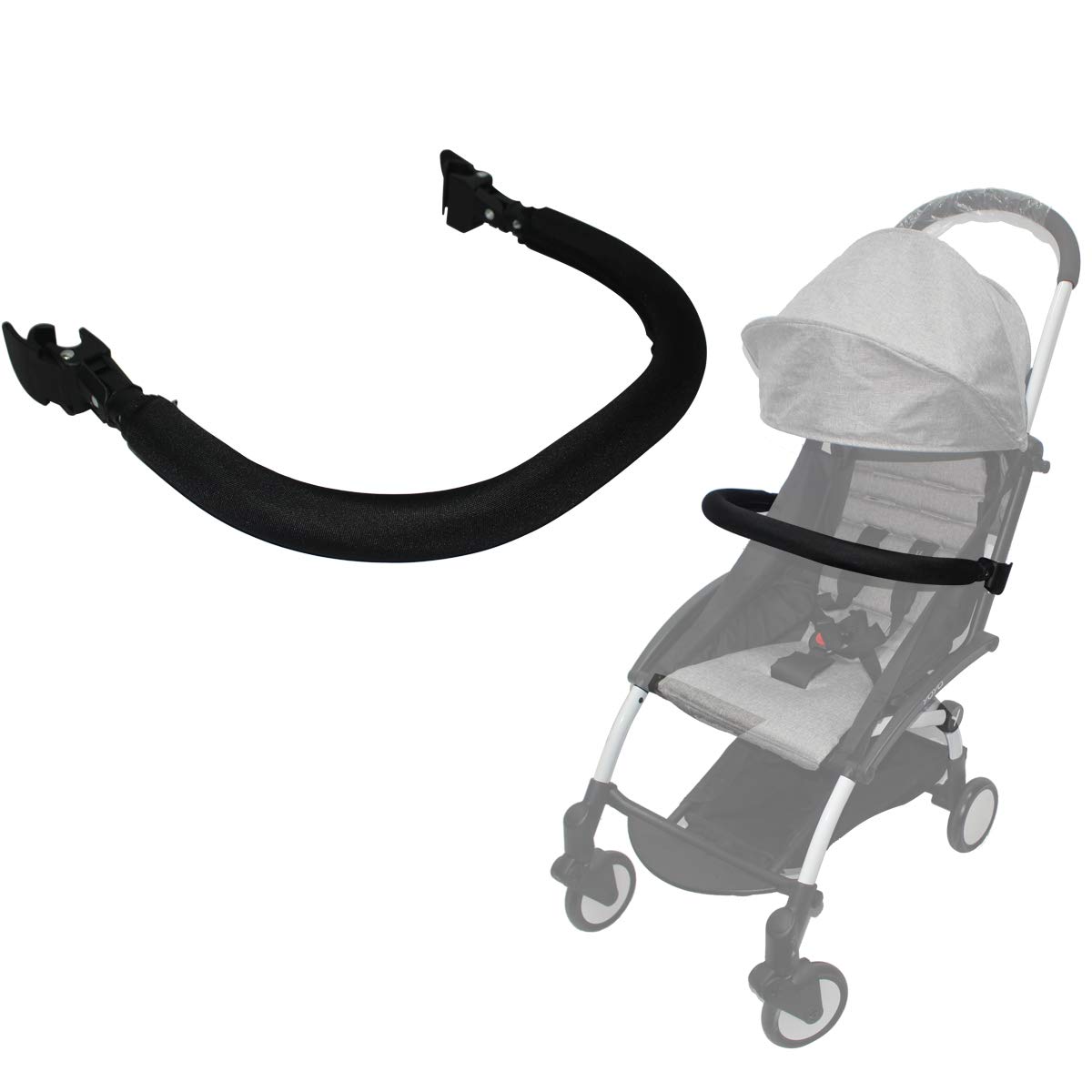 Amazon.com: Bumper Bar,Armrest,Handle,Crossbar for Babyzen YOYO