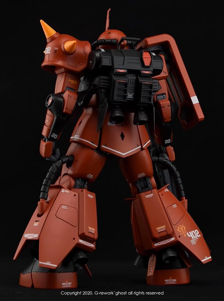 Amazon | 〔1/100スケール MG〕MS-06R-2 ジョニー・ライデン専用高機動